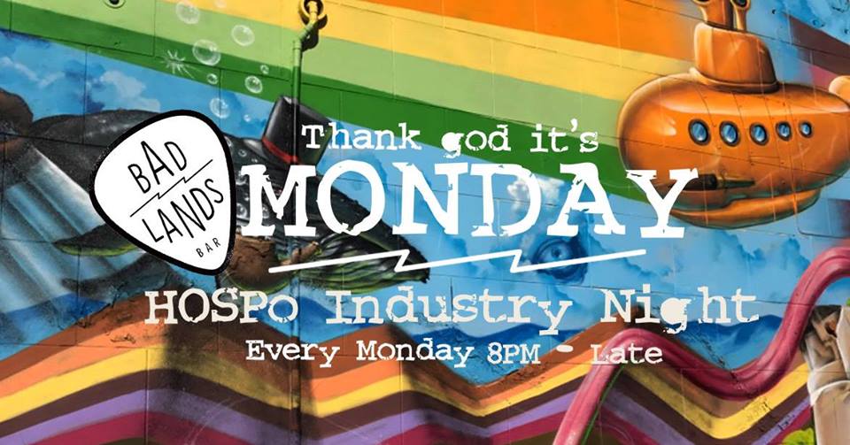 Thank God It’s Monday! – Hospo Only Industry Night Launch