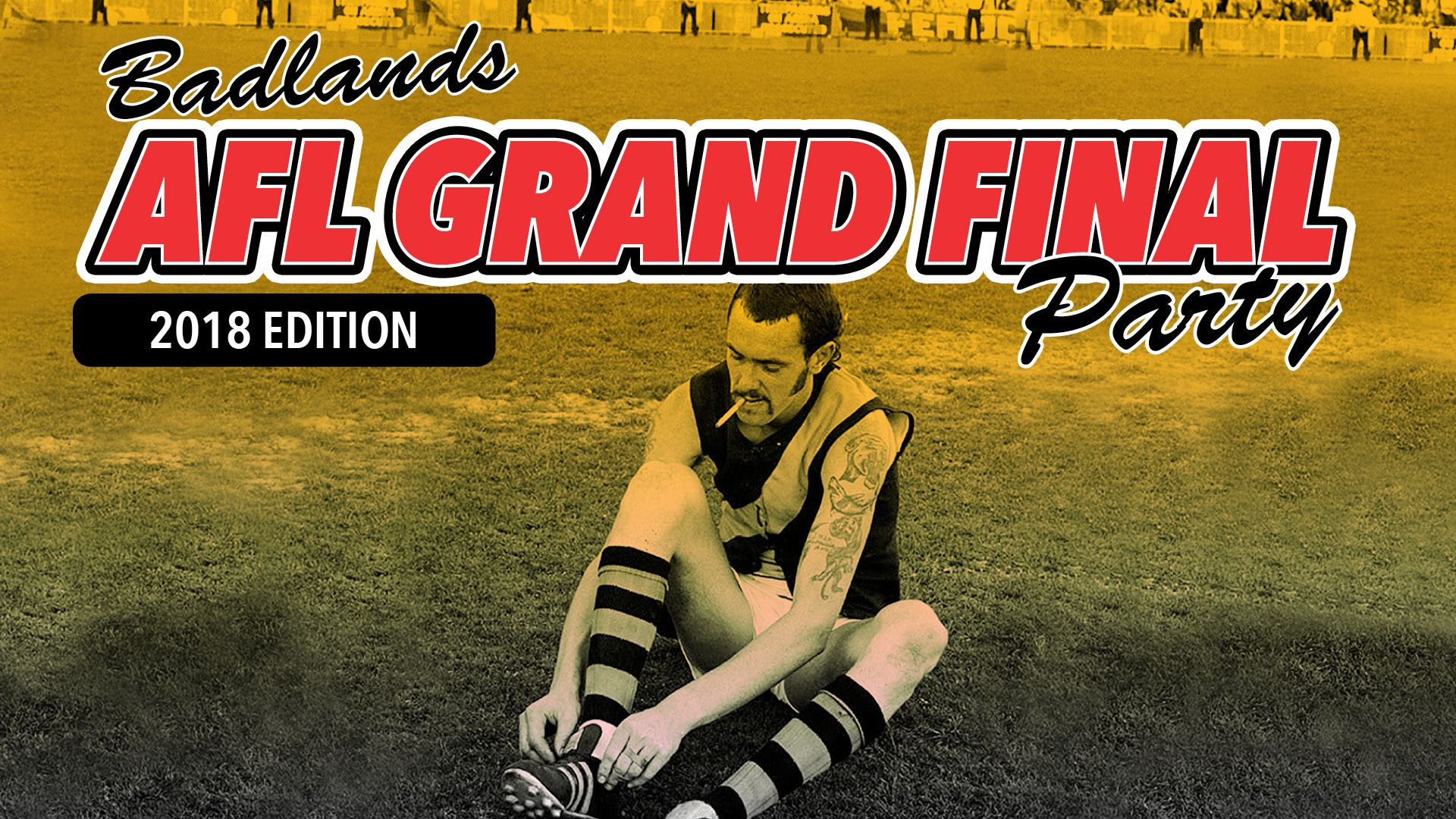 AFL Grand Final on the Badlands Big Screen feat. The Little Lord Street Band and Pastel Suburbs