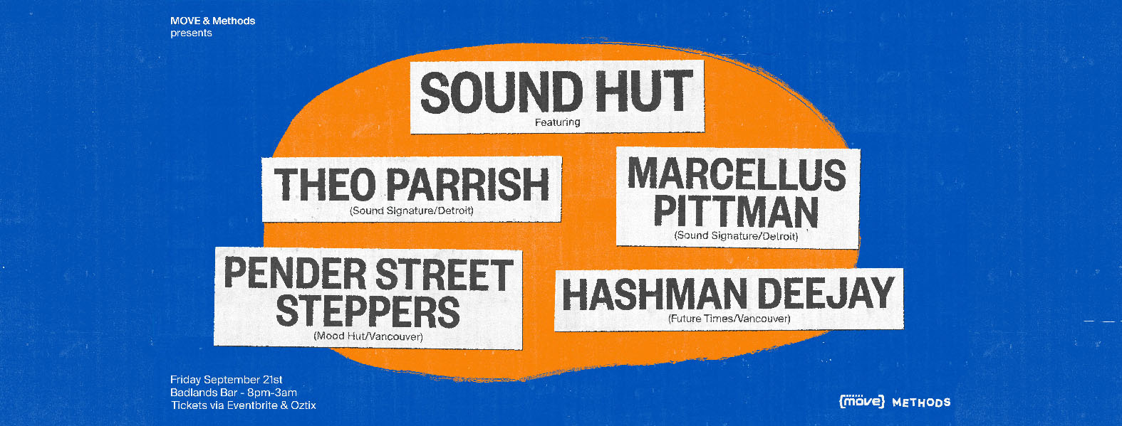 Sound Hut feat. Theo Parrish, Marcellus Pittman and more