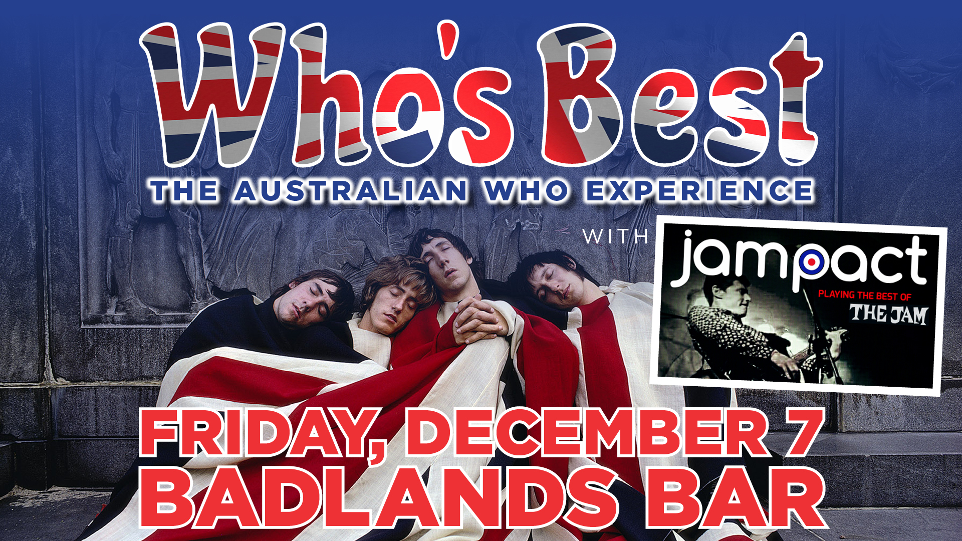 Who’s Best – The Australian Who Experience, with Jampact (The Jam tribute)