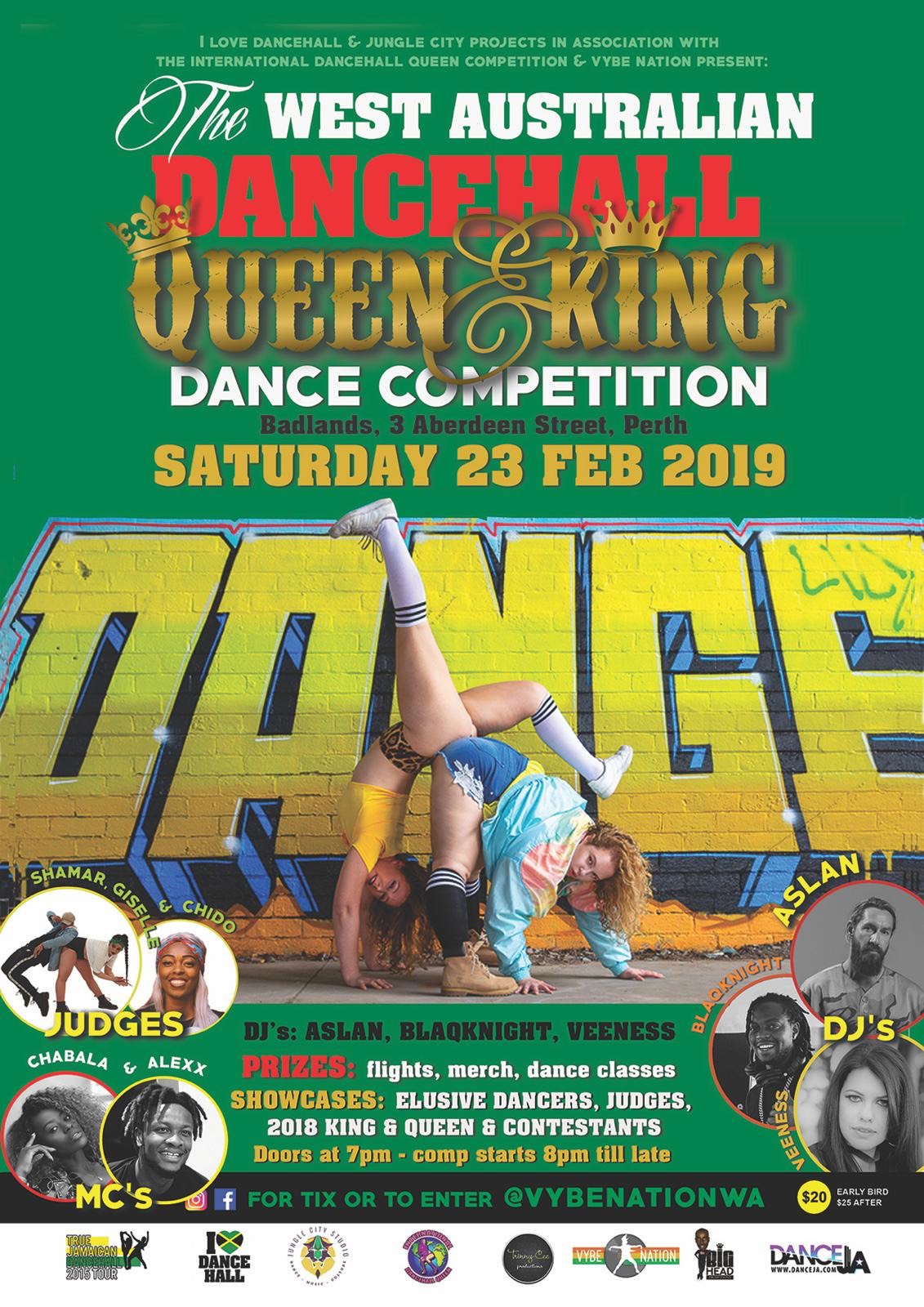 WA Dancehall Queen and King competition