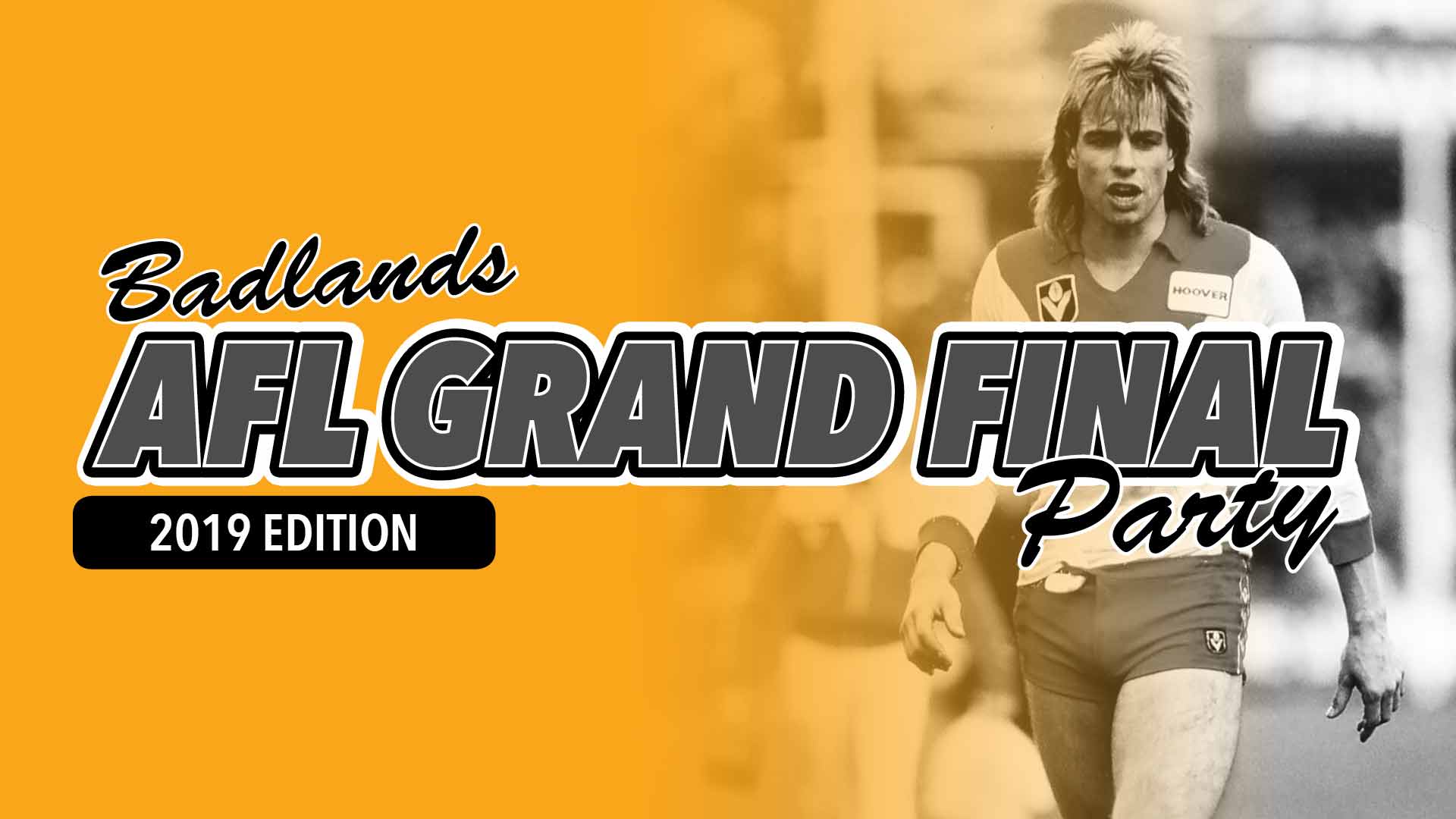 AFL Grand Final on the Badlands MEGA Screen