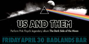 Us & Them perform Pink Floyd “Dark Side Of The Moon” – second show!